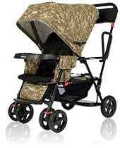 Joovy Caboose Ultralight Stand On Tandem Stroller, Camo