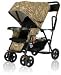 Joovy Caboose Ultralight Stand On Tandem Stroller, Camo