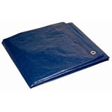 8' X10' Blue Multi-Purpose Waterproof Poly Tarp Shade Cover patio 8x10