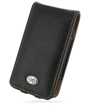 Luxury leather case BiColor for HTC Touch Diamond 2, II, Flip Style, Flipstyle, bi color, leather bag, leather sleeves