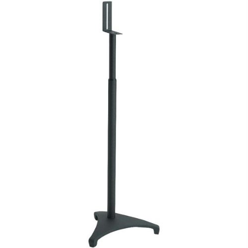 Sanus Systems EF-SATB Euro Foundations Adjustable Satellite Speaker Stands, Black (Pair)