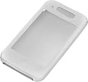 グリーンハウスiPhone 3G シリコンケース クリアホワイトGH-CA-IPHW