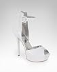 Lucie Leather Peep Toe Sandal main image