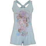 Ed Hardy Geisha Gathered Racer Romper - Womens