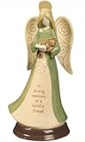 Ceramic Angel & Cat Figurine