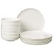 Küche & Haushalt : Vivo Villeroy & Boch Design 19-5205-7611 Just-U Tafelset 12-teilig (je 6 Speise- und Suppenteller)