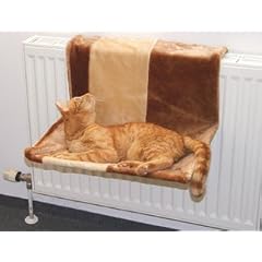 Kerbl Katzenh�ngematte PARADIES beige/braun, gro�, 50 x 35 cm