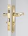SERENADE BRASS MORTISE LEVER
