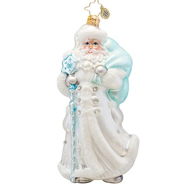 Christopher Radko Winter Breeze Santa Ornament