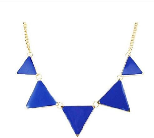 KB necklace  Fashion Necklace Bubble Bib Necklace Triangle Statement Necklace
