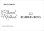 333 Reading Exercises (Choral Method)