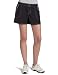 Speedo Women's Piped Swimshort Cover-Up,Black,Large