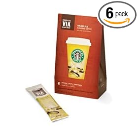 Starbucks VIA® Ready Brew Vanilla Flavored CoffeeStarbucks VIA® Ready Brew Flavored Coffee