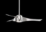Minka Aire Ceiling Fans F803LN Artemis Fan - Liquid Nickel Modern Indoor Fan 58