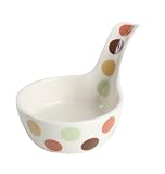 from Spot On T&G Spot On Spoon Rest in Cream Ceramic with Natural Earth Coloured Spot Design