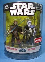 Star Wars Saga 2008 Exclusive Order 66 Action Figure 2-Pack Anakin Skywalker & Arc Trooper