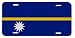 Nauru Nauruan Flag Vanity Auto License Plate