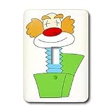 Florene Childrens Art II - Cute Jack In the Box - Light Switch Covers - single toggle... by 3D Rose