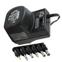 Universal AC/DC Mains Power Adaptor 300mA 6 Stages 3/4.5/6/7.5/9/12 Volts