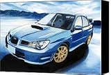 SUBARU IMPREZA Canvas Print / Canvas Art - Artist JOHN HAYES