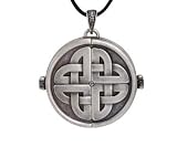 Celtic Locket Collectible Jewelry Accessory Tribal Medallion Necklace