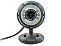TechGearUK New 5 MegaPixel USB Webcam Camera 2011, 5G Lens, Built-in microphone, Built-in LED lights Night Vision, Driverless - WINDOWS 7 XP VISTA MAC LINUX SKYPE MSN
