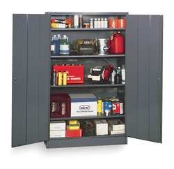 Edsal 1UFE8 Unassembled Storage Cabinet, Jumbo, Gray