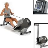 Stamina Air Rower (Black, Chrome)