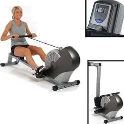 Stamina Air Rower (Black, Chrome)