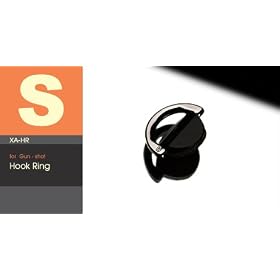 Gariz Metal XA-HR Hook Ring for Gun Shot Function for Mirroless Camera, Black