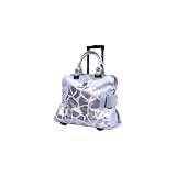 Caribbean Joe Emelia Rolling Fashion Travel Satchel