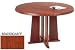 42 Inch Round Table Mahogany Finish