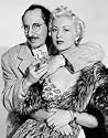 11x14 Photo GROUCHO MARX, MARIE ALLYSON -