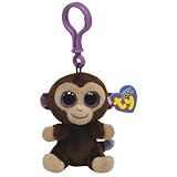 Ty 36501 - Coconut Clip Beanie Boos, Schl&uuml;sselanh&auml;nger Affe
