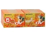 Sony - DVM60PR MiniDV Premium Tape - 60 mins - 6 + 2 units