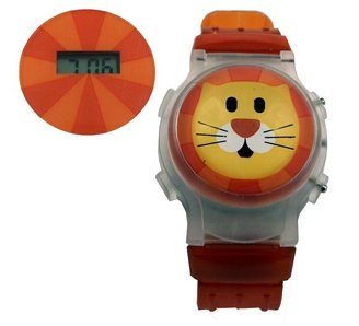 Streamline Cat Flip Top Watch