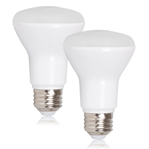 Maxxima LED BR20 50 Watt Equivalent Dimmable 7 Watt LED Warm White 600 Lumens Energy Star, 3000K (Pack of 2)