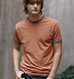 Pigment Dyed Enzyme Washed Ringer T-shirt