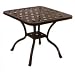 Search : Darlee 21 Inch Square Cast Aluminum Tea Table (Series 30)