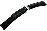 MORELLATO (モレラート) 時計バンド AMADEUS 19mm ブラック クロコダイル U0518 052 019 019