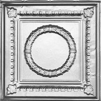 2' x 2' TIN CEILING PANEL ROMANESQUE LAY IN-CLEAR