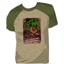 Invader Zim Comic Book Style Mens Raglan Sleeve T-Shirt
