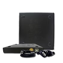 NEW External USB 2.0 Slim 24X Portable CD-ROM DRIVE FOR FDD2U Black LAPTOP/PC/Notebook/Desktop