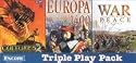 Triple Play Pack: Cultures 2,Europa 1400 and War and Peace