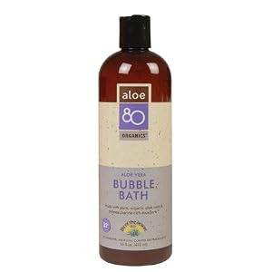 Aloe 80 Organics Bubble Bath – 16 oz – Liquid ( Multi-Pack)