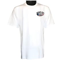 Dead On DSTUSAL USA Cotton T-Shirt Color: White (LARGE)