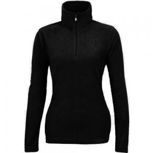 Killtec Damen Microfleece-Rolli Mit RV Morgan, schwarz, 42, 14411-000