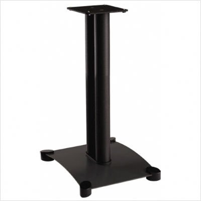Sanus SF22B Foundations 22″ Steel Speaker Stand Pair Black | Sanus home audio speakers