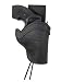 Barsony New Black Leather Belt Loop Western Hip Holster for Taurus 605; 650 CIA Right