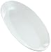 10 Strawberry Street Whittier 24-Inch Oval Fish Platter, White